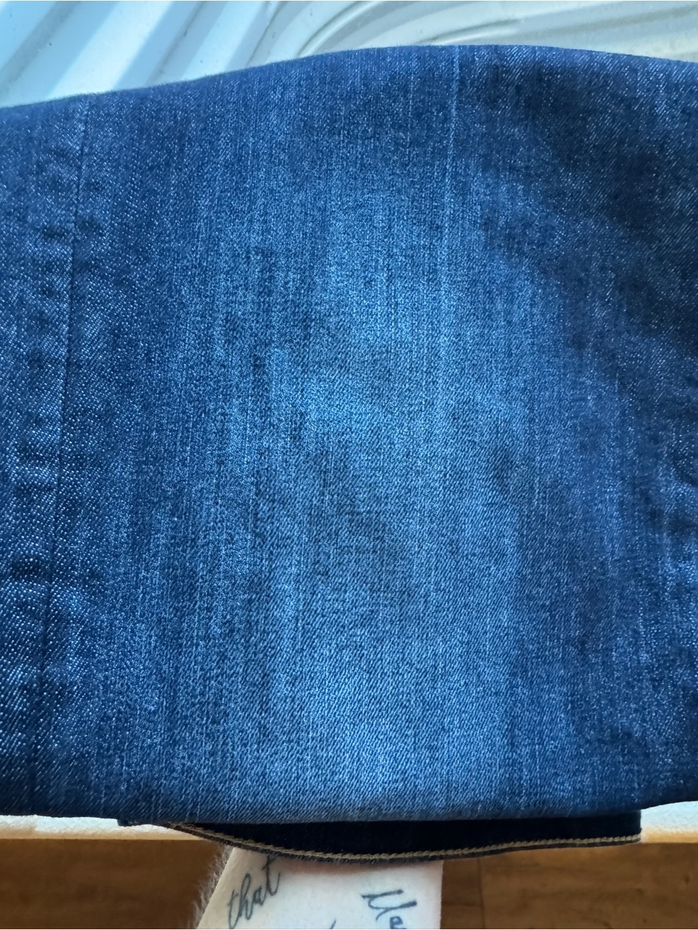 7 For All Mankind Dojo Jeans | Lightly Distressed Low Rise Wide Leg | Sz 32 - Picture 9 of 9